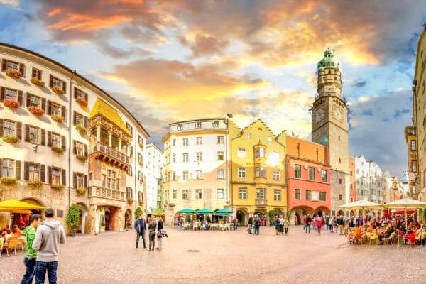 Old,City,Of,Innsbruck,,Austria