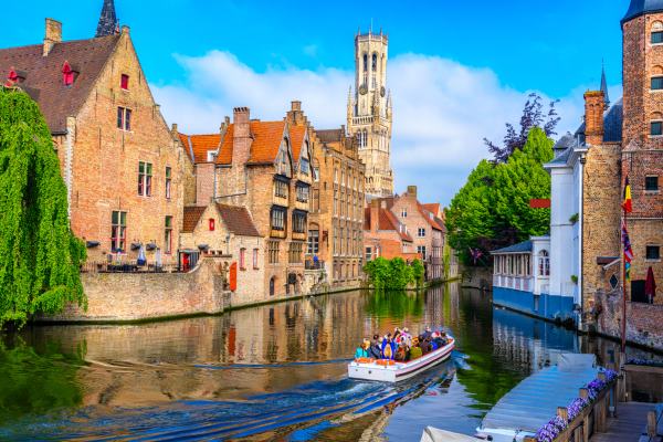 Classic,View,Of,The,Historic,City,Center,With,Canal,In