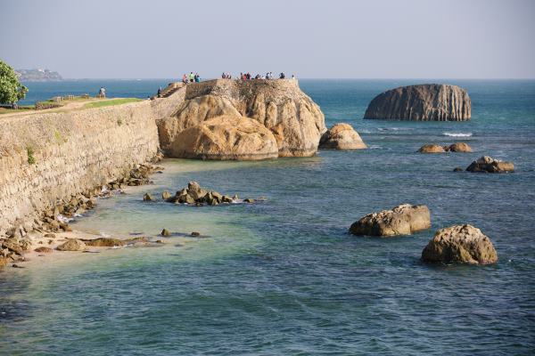Galle,Fort,Wall,In,Sri,Lanka