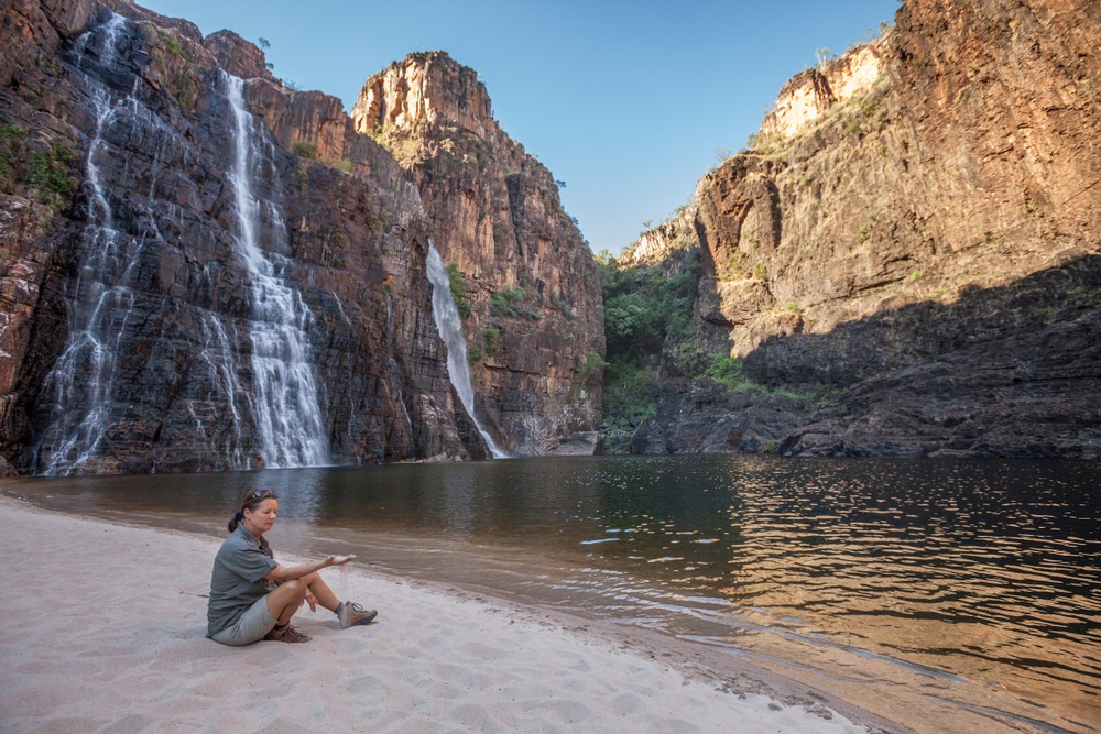 Twin,Falls,Gorge,,Kakadu,National,Park,northern,Territory,,Australia
