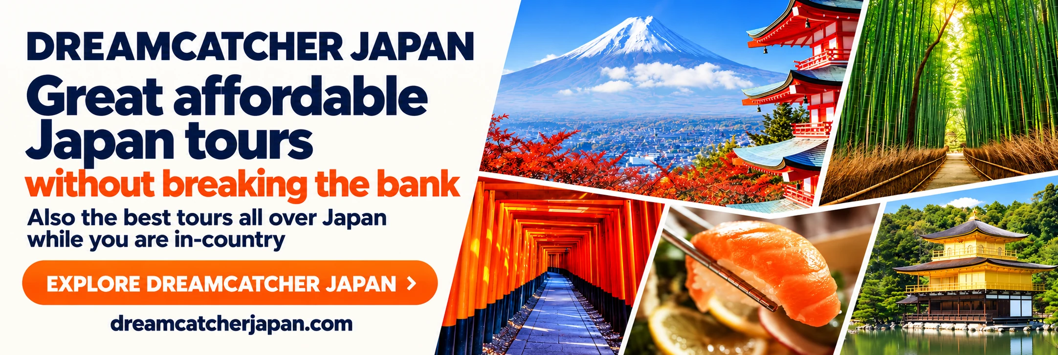Great affordable Japan tours without breaking the bank. Also the best activities all over Japan while you are in-country.
